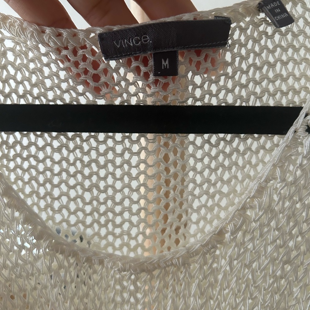 Vince knighted Long Top Size M